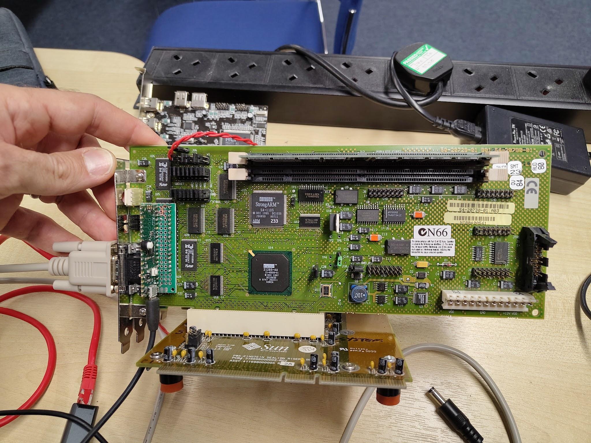 StrongARM development board
